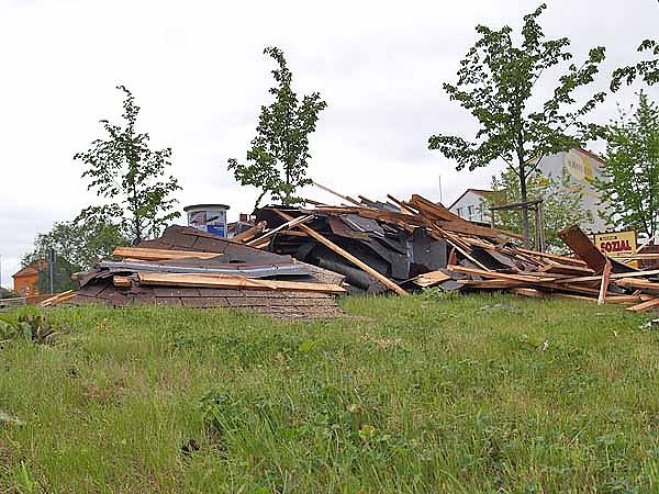 Sturm in Nordhausen