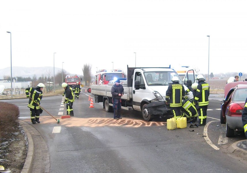 Unfall in Bleicherode