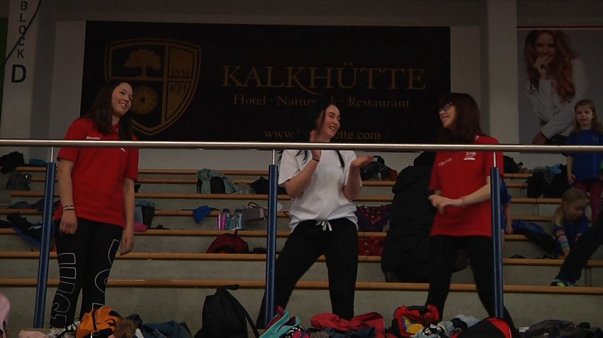 Kindergartensporttag in der Wiedigsburghalle