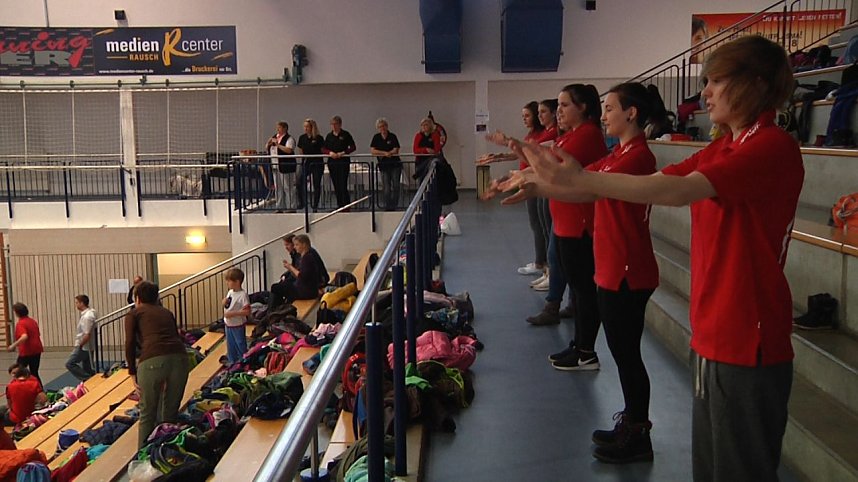 Kindergartensporttag in der Wiedigsburghalle