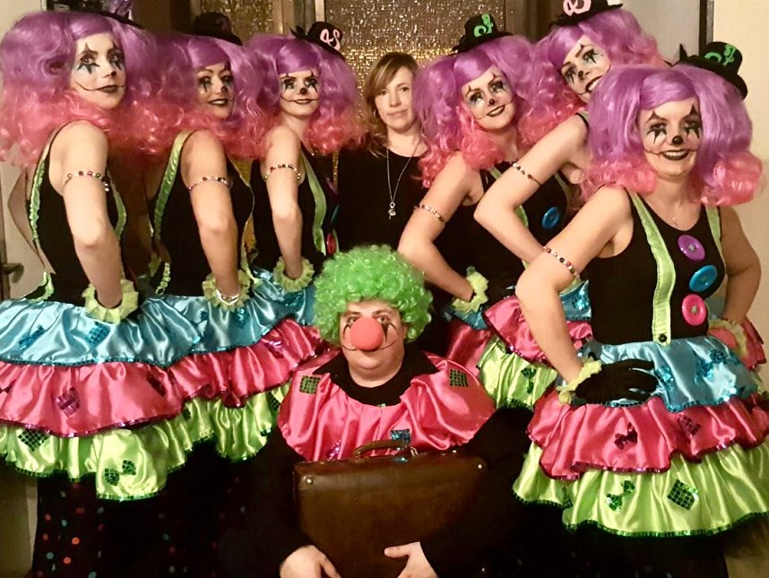 Riesenstimmung  im Hexenkessel Kleinwenden