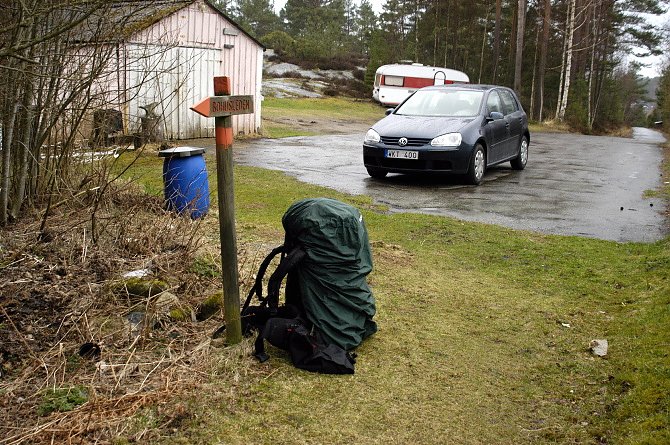 29.05.06: Str&ouml;mstad, hier beginnt der Bohusleden