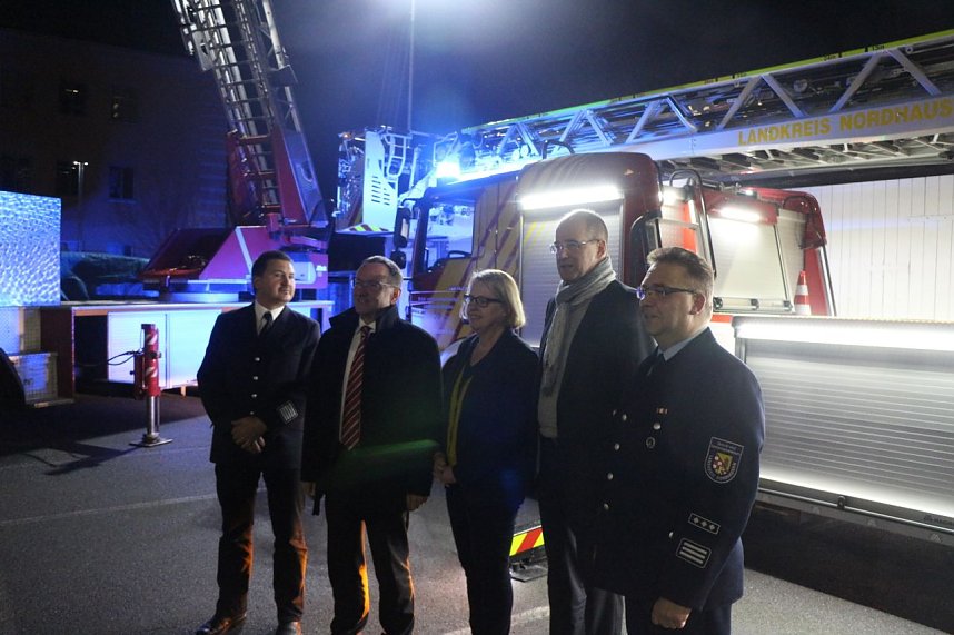 Neue Drehleiter f&uuml;r die Nordh&auml;user Berufsfeuerwehr