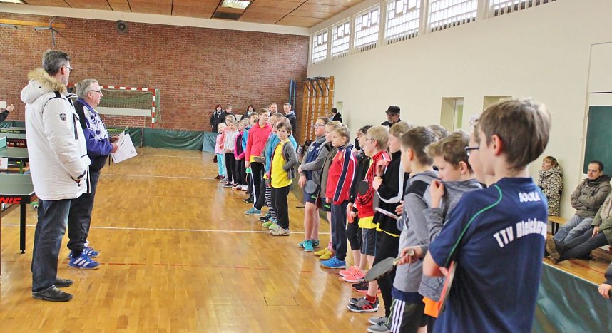 34. Tischtennis - Mini - Meisterschaft