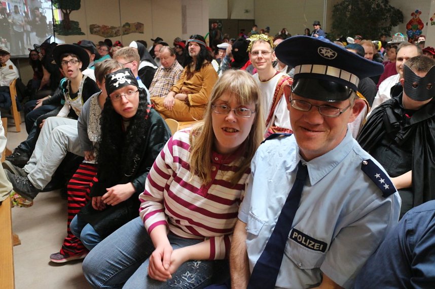 Rosenmontag bei der Nordth&uuml;ringer Lebenshilfe