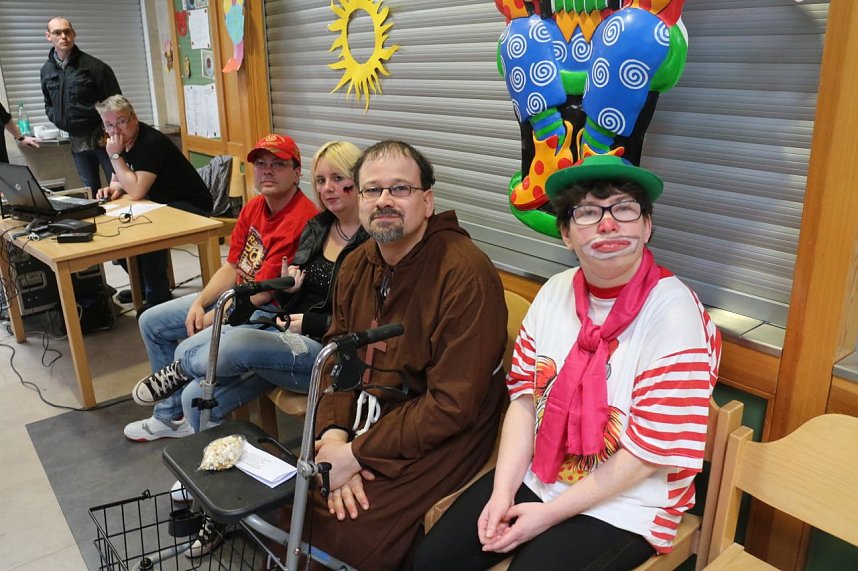 Rosenmontag bei der Nordth&uuml;ringer Lebenshilfe