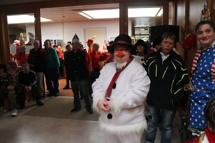 Rosenmontag bei der Nordth&uuml;ringer Lebenshilfe