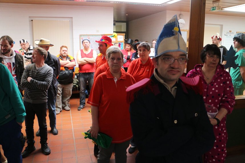 Rosenmontag bei der Nordth&uuml;ringer Lebenshilfe