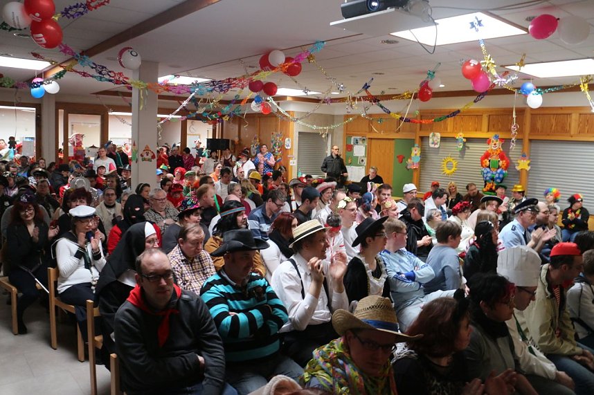 Rosenmontag bei der Nordth&uuml;ringer Lebenshilfe