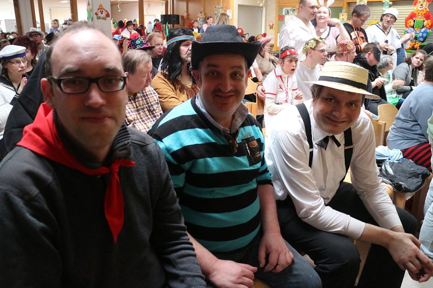 Rosenmontag bei der Nordth&uuml;ringer Lebenshilfe