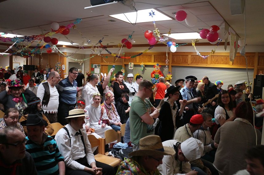 Rosenmontag bei der Nordth&uuml;ringer Lebenshilfe