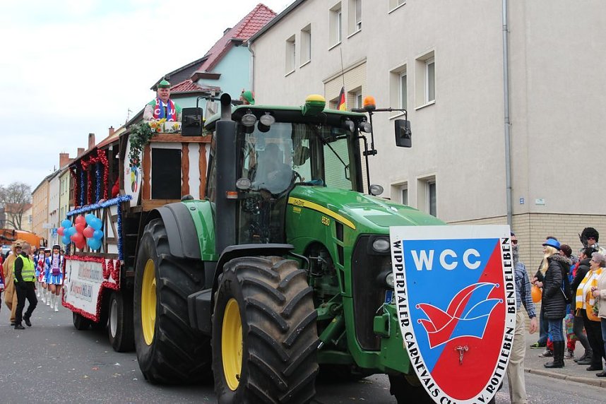 N&auml;rrinnen und Narren ziehen durch die Stadt (2)