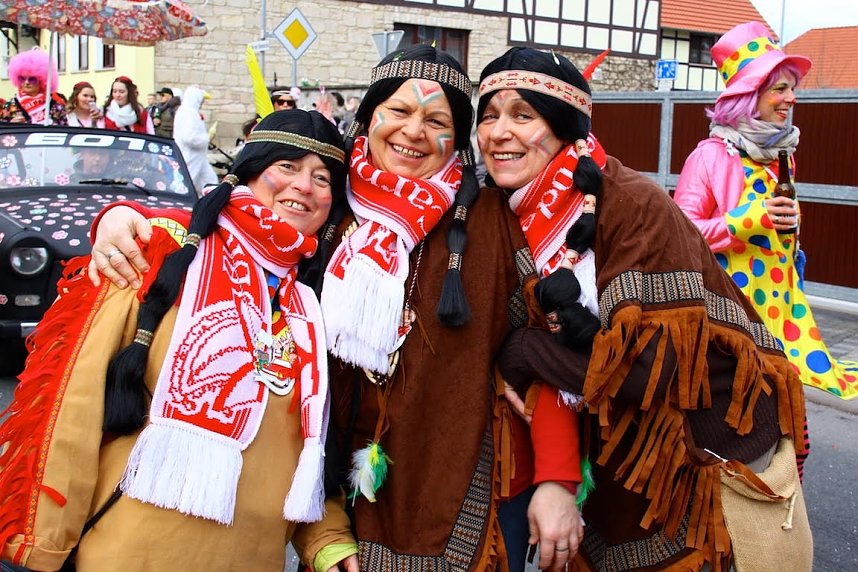 Stra&szlig;enumzug in Breitenworbis