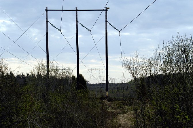 10.05.06: Stromleitungen in Schweden