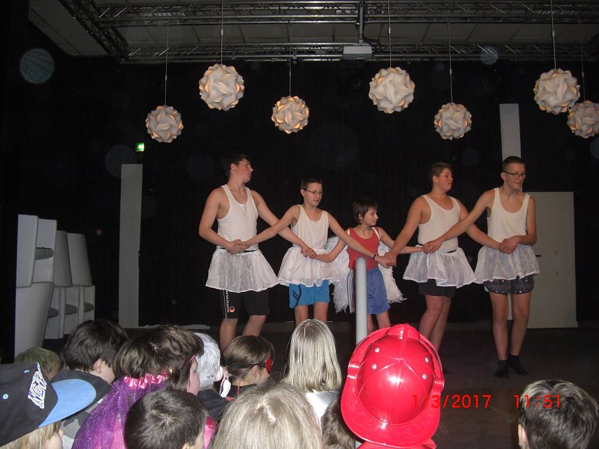 Rosenmontag am F&ouml;rderzentrum Pestallozzi