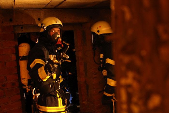 Gemeinsame &Uuml;bung von THW und Feuerwehr Gro&szlig;wechsungen