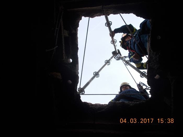 Gemeinsame &Uuml;bung von THW und Feuerwehr Gro&szlig;wechsungen