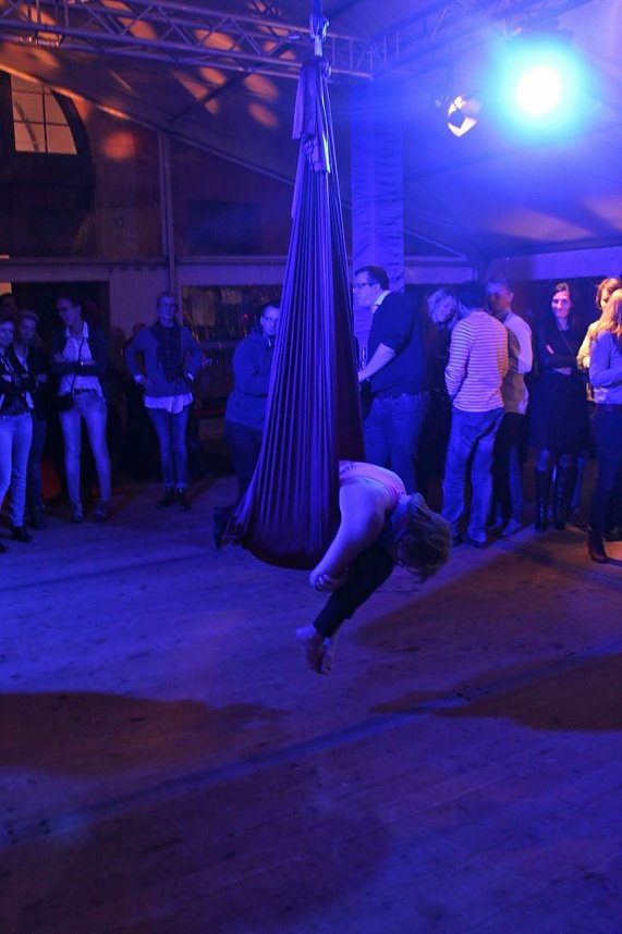 Bei der Party stand man Kopf