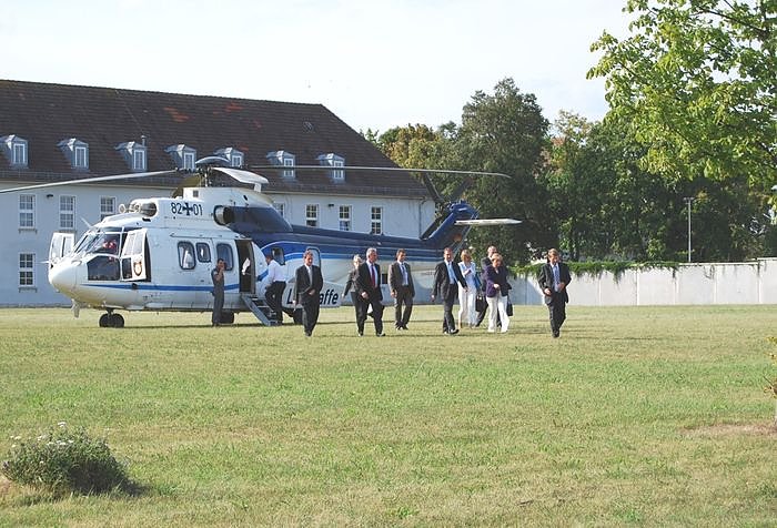 Besuch von Angela Merkel in Nordhausen