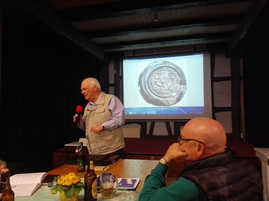 Vortrag im Tabakspeicher