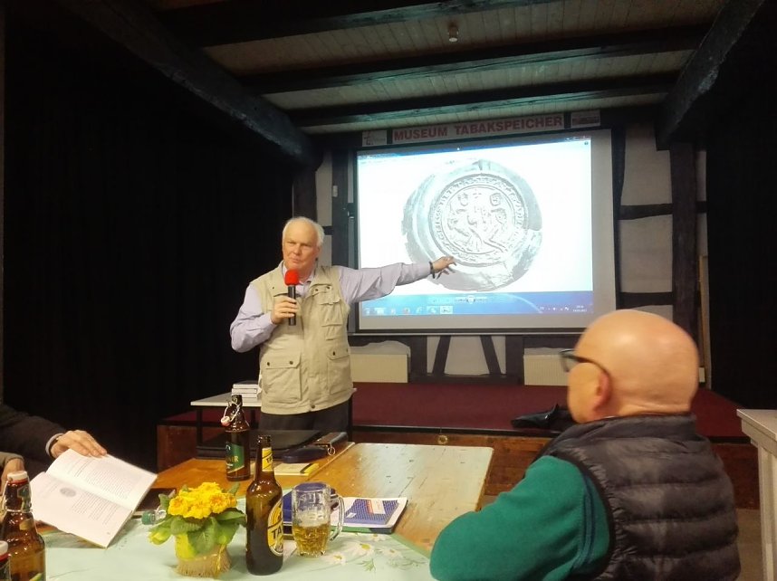 Vortrag im Tabakspeicher