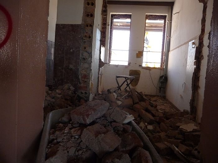 Im Innern des Kommandos