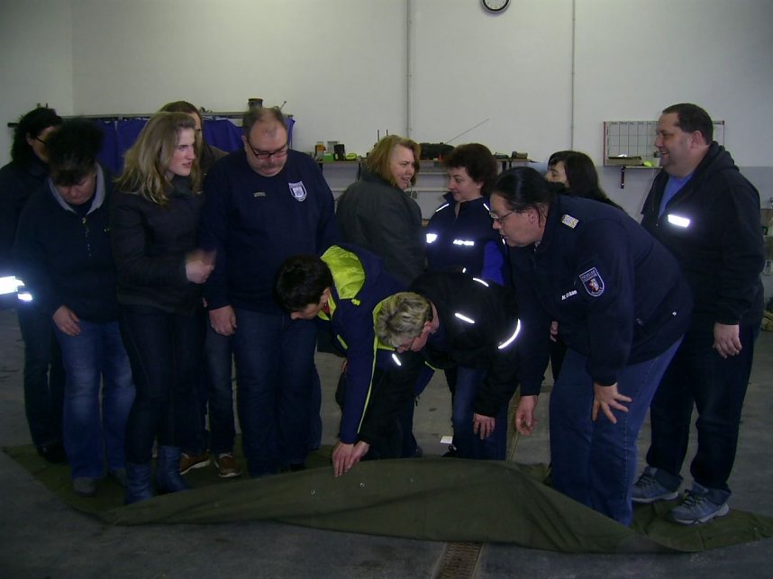 Voller Einsatz beim Jugendgruppenleiter-Lehrgang