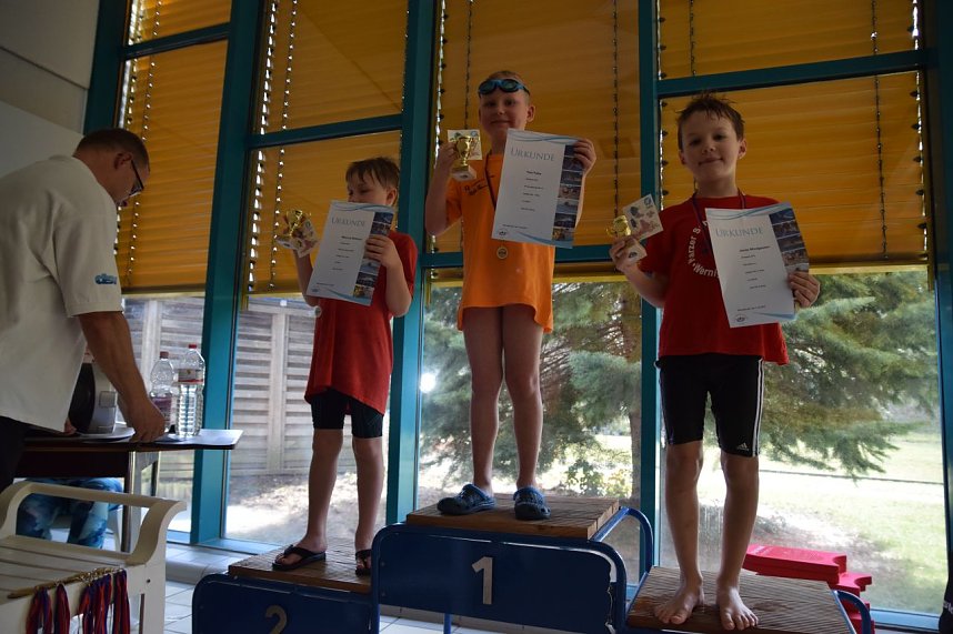 Erfolgreich auf allen Bahnen - die Nordh&auml;user Schwimmer in Wernigerode