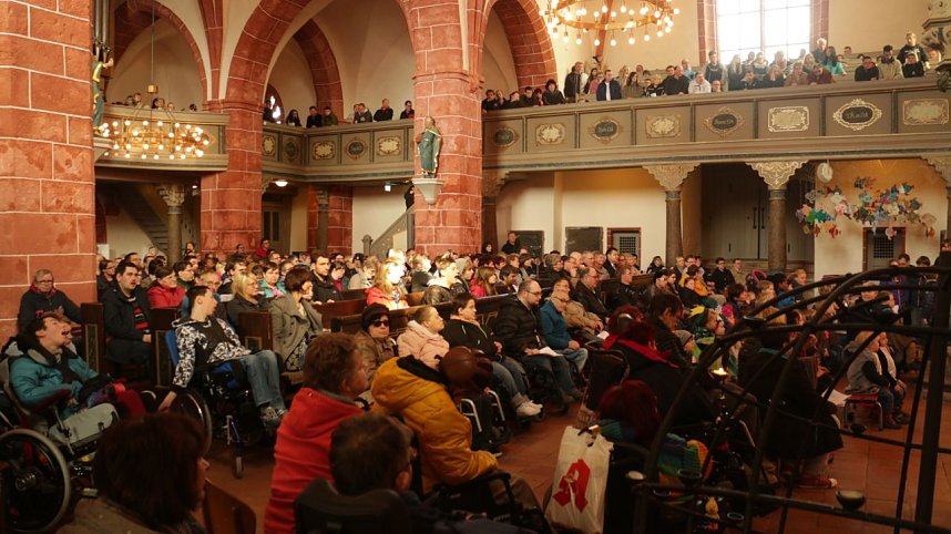 Fr&uuml;hjahrsgottesdienst der Lebenshilfe