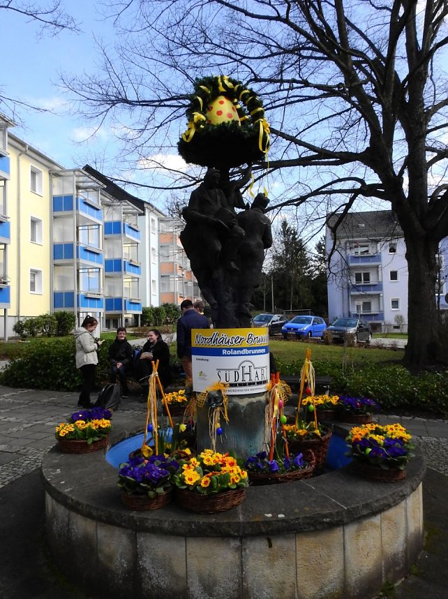 Vorbereitungen auf das Brunnenfest laufen