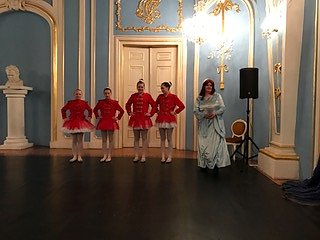 Das Tanzstudio Radeva verzauberte das Publikum im Blauen Saal