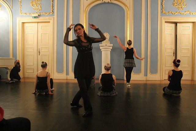 Das Tanzstudio Radeva verzauberte das Publikum im Blauen Saal