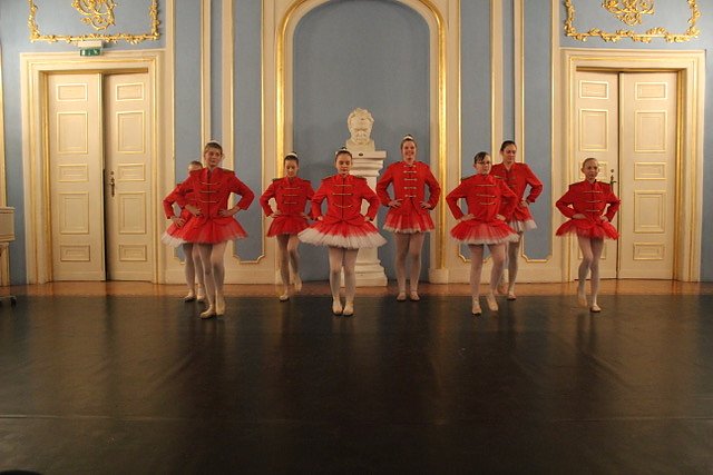 Das Tanzstudio Radeva verzauberte das Publikum im Blauen Saal