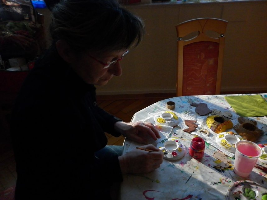 Osterbasteln in Harztor