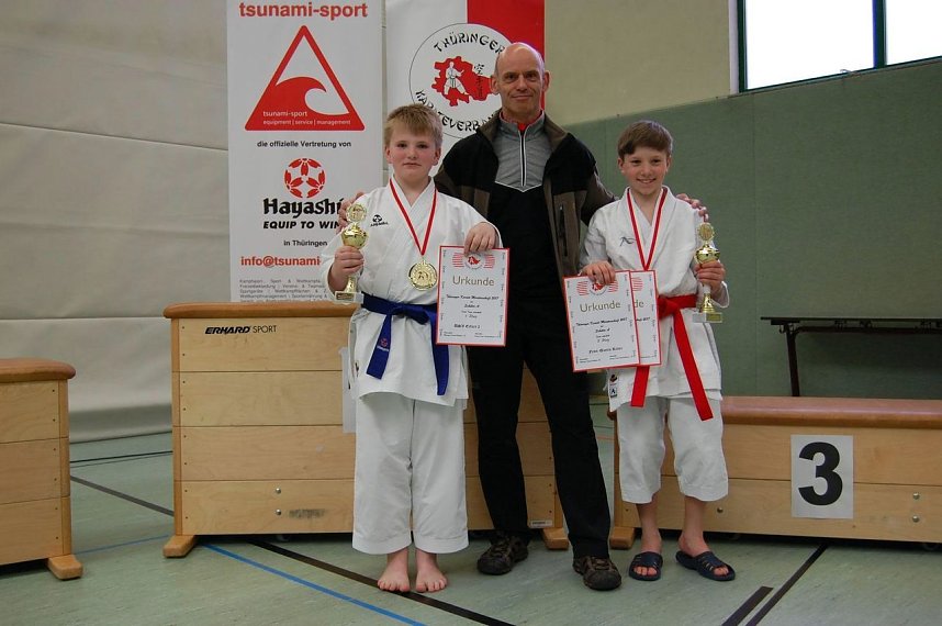 Karate-Landesmeister aus Nordhausen