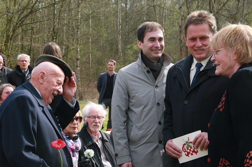 Gedenkfeier bei Ellrich