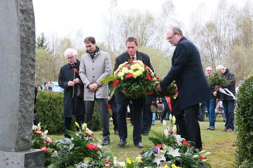 Gedenkfeier bei Ellrich