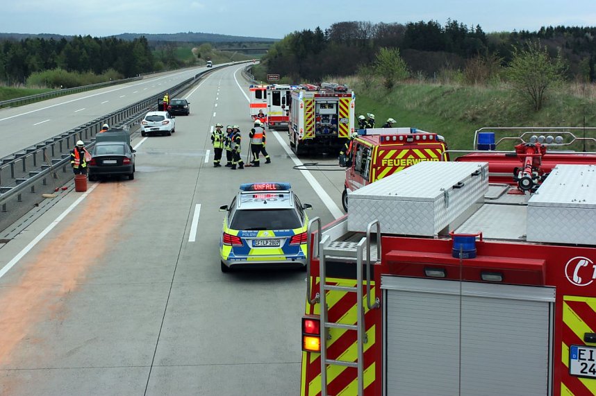 Sechs Verletzte bei Unfall