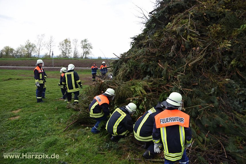Osterfeuer Sundhausen und Werther