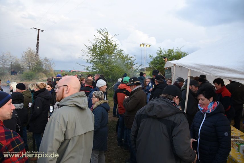 Osterfeuer Sundhausen und Werther