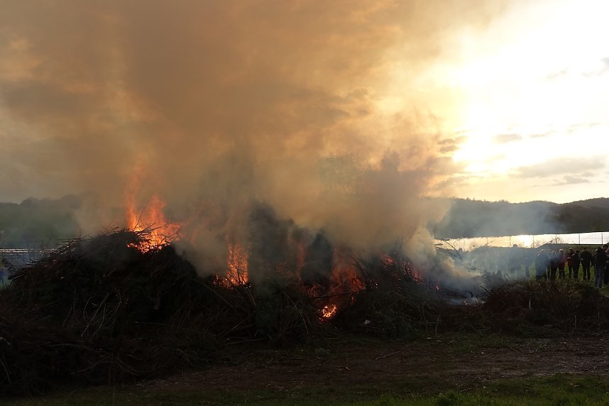 Osterfeuer 2017 in Ilfeld