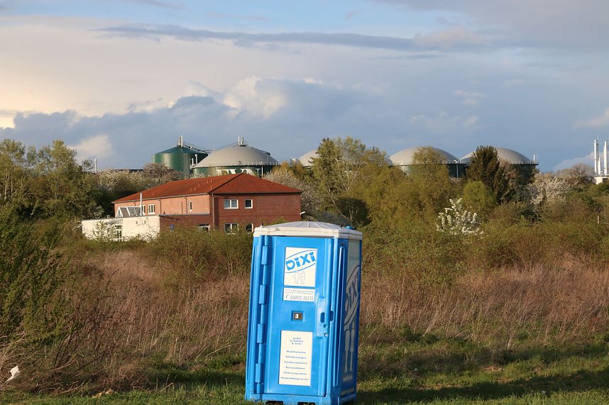 Osterfeuer in Bielen