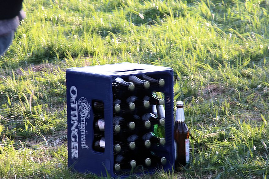 Osterfeuer in Bielen