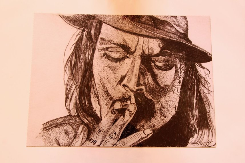 K&uuml;nstler stellt im MEGEHA aus