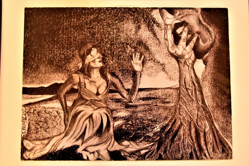 K&uuml;nstler stellt im MEGEHA aus