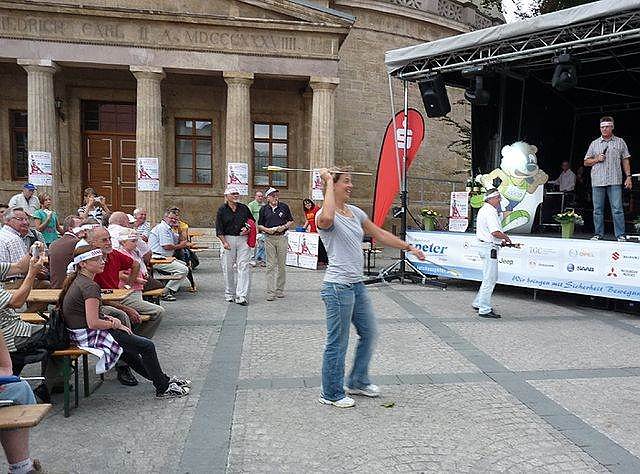 Athletenvorstellung Sparkassenmeeting