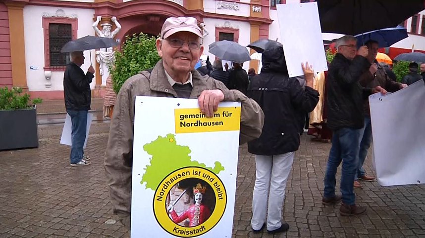 Nordh&auml;user Delegation zu Gast in der Erfurter Staatskanzlei