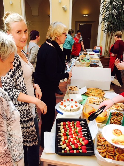 Elternsprecher organisierten Kuchenbasar