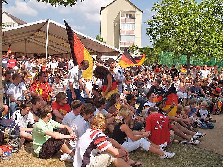 Begeisterung auf dem Berg: 3:0 f&uuml;r Deutschland