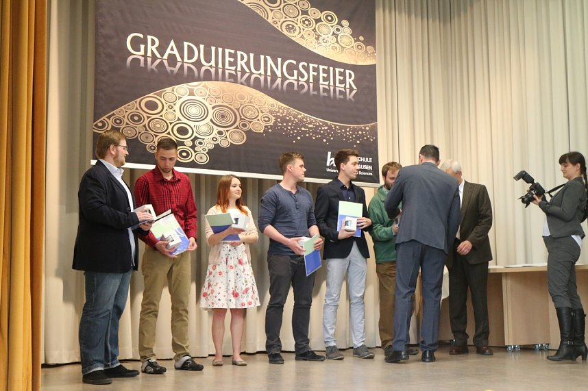 Graduierungsfeier an der Hochschule Nordhausen
